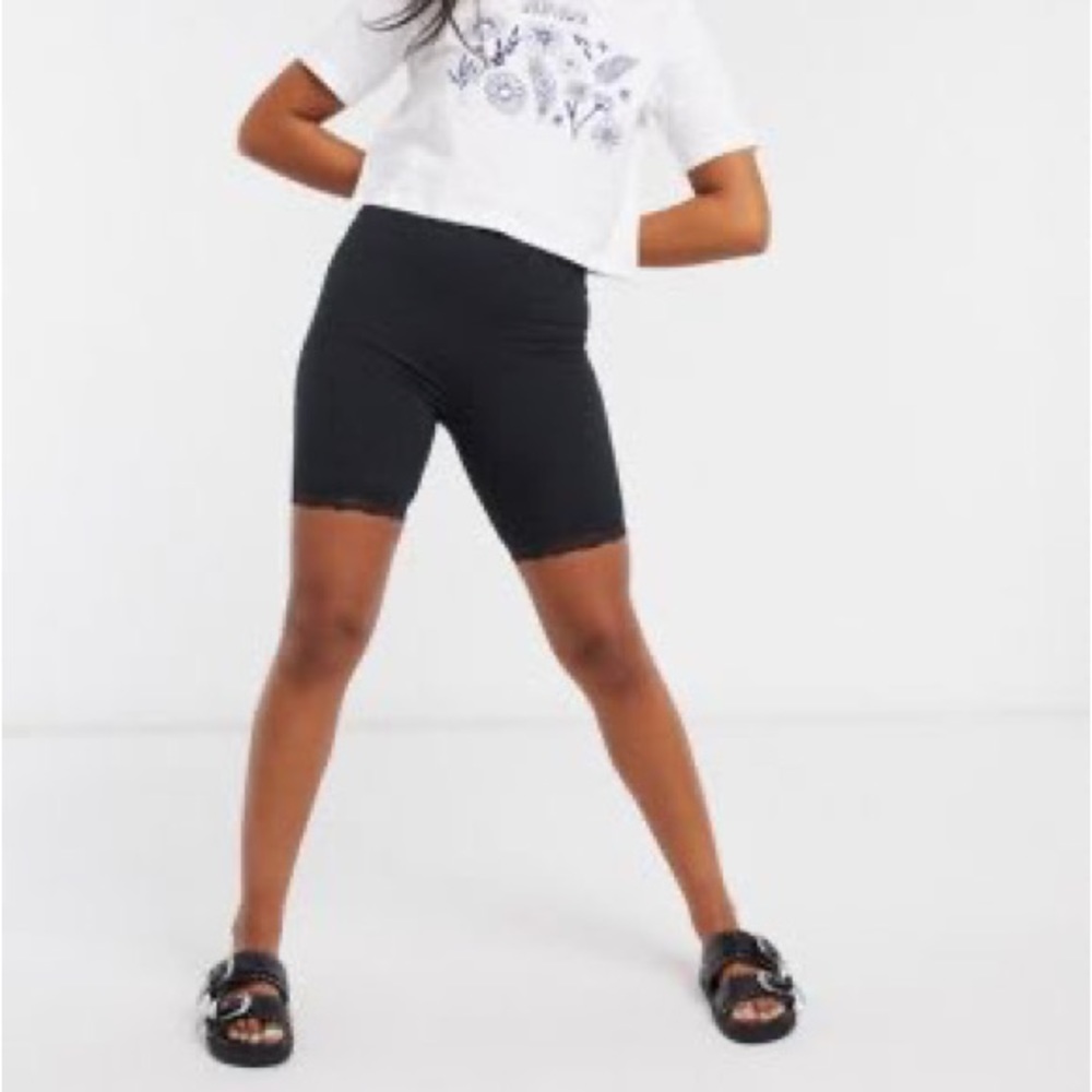 American Eagle Bike Shorts with Lace